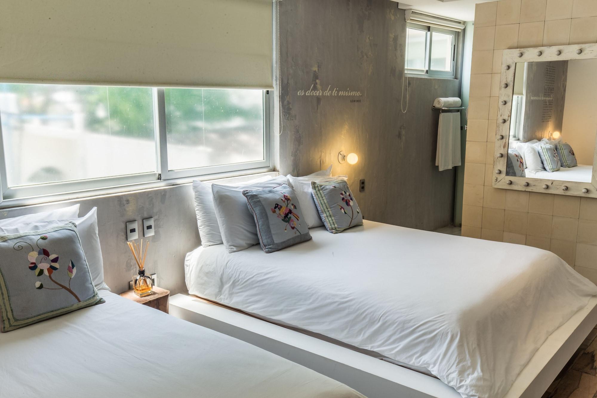 Be Playa Hotel Boutique & Rooftop Bar Плая дел Кармен Екстериор снимка