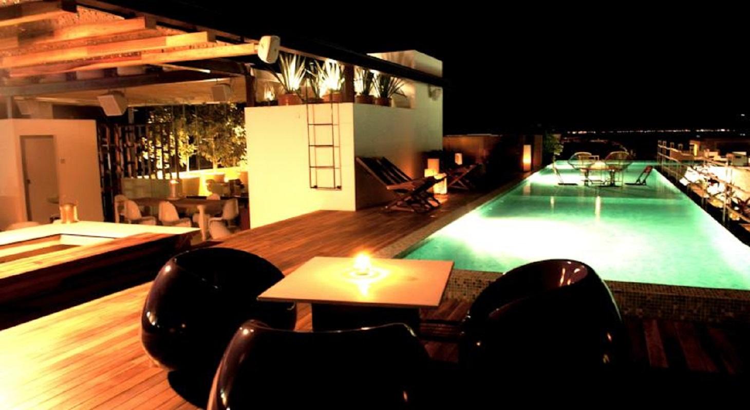 Be Playa Hotel Boutique & Rooftop Bar Плая дел Кармен Екстериор снимка