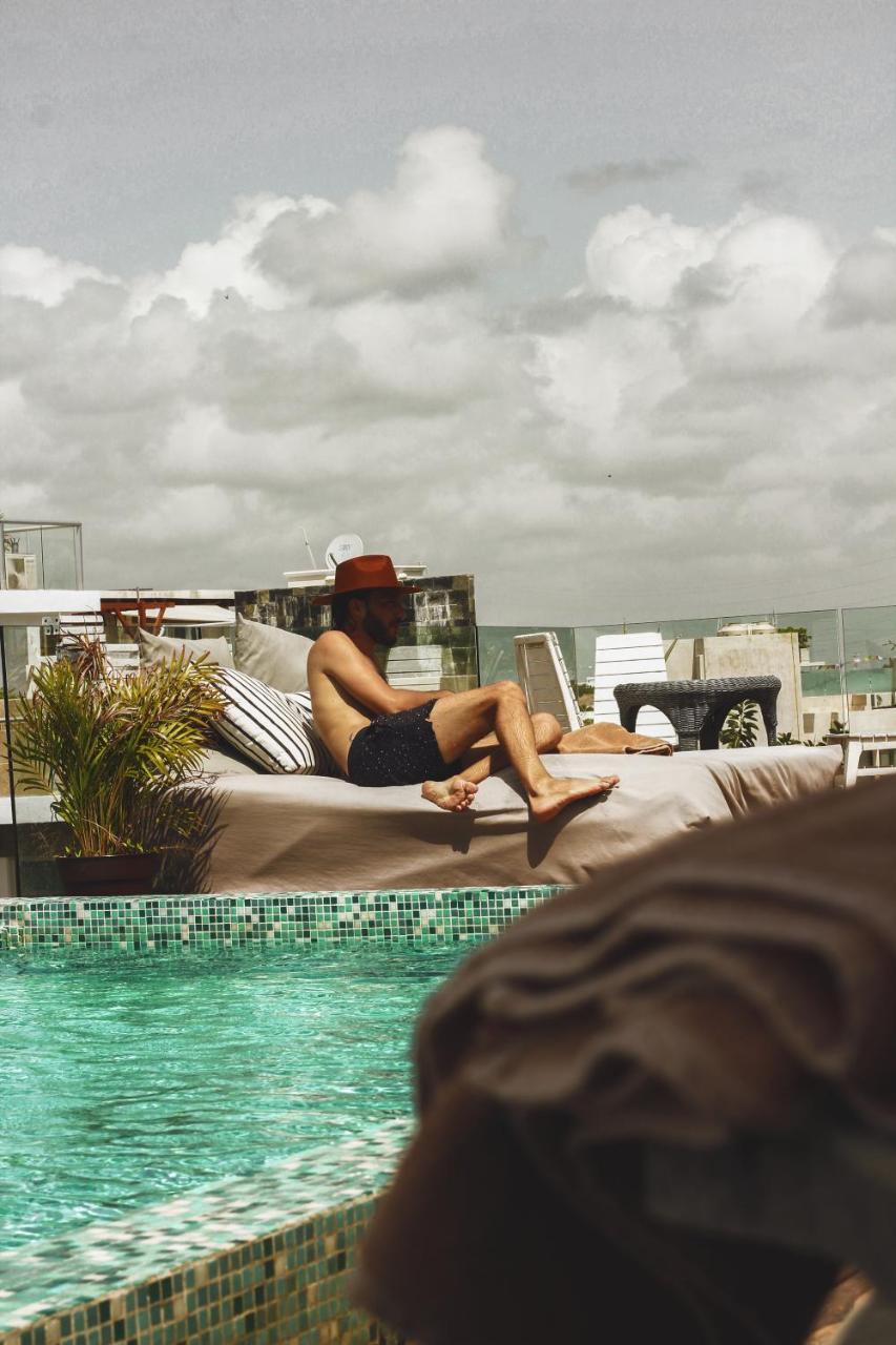 Be Playa Hotel Boutique & Rooftop Bar Плая дел Кармен Екстериор снимка
